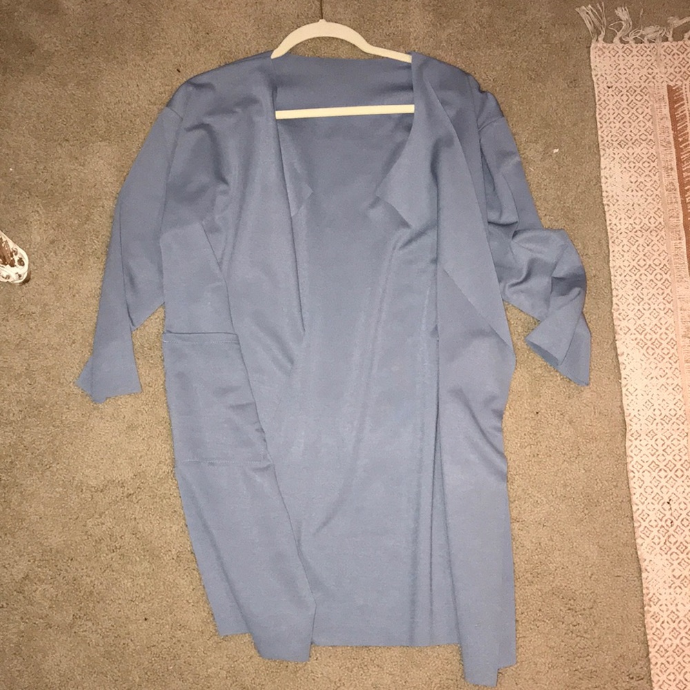 Light blue, light blazer